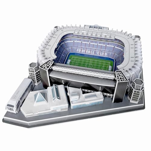 Habarri - Santiago BERNABEU Puzzle 3D - 3D Puzzle Stadion - 3D Fußballstadion für Kinder und Erwachsene - Fußballstadion Modell - Modellbau - 139 Elemente Habarri - Santiago BERNABEU Puzzle 3D - 3D Puzzle Stadion - 3D Fußballstadion für Kinder und Erwachsene - Fußballstadion Modell - Modellbau - 139 Elemente von habarri
