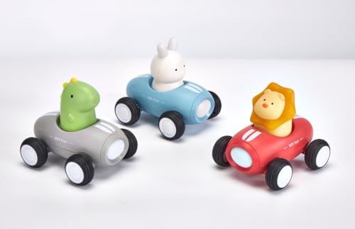 Baby blinkende & musikalische Tier-Rennautos von hahaland