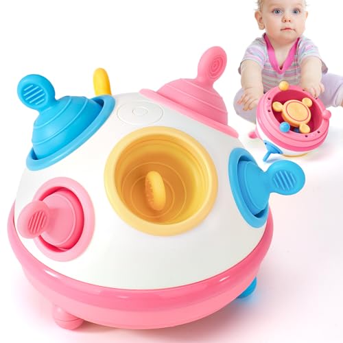 Montessori Spielzeug für 1 Jahr Baby Mädchen Jungen - Kleinkind Sensorik Babyspielzeug 12-18 Monate Pop Fidget Spinning Frühe Entwicklung 1-3 Geschenk von hahaland