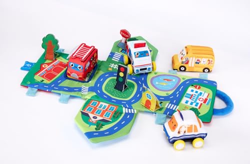 hahaland Plüsch Auto Spielzeug Set hahaland Plüsch Auto Spielzeug Set von hahaland