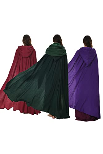 hahomin Cosplay Kapuzenumhang Umhang Schwestern Halloween Kostüm Requisite Damen Herren, Sarah Sanderson, Einheitsgröße hahomin Cosplay Kapuzenumhang Umhang Schwestern Halloween Kostüm Requisite Damen Herren, Sarah Sanderson, Einheitsgröße von hahomin
