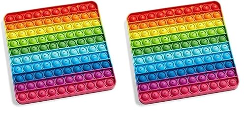 Learning Resources Sensorik-Poppit Hunderter-Zahlenbrett, drücken und zählen, Stressabbau-Spielzeug zum Eindrücken, Multiplikationstraining, Feinmotorik-Spielzeug, Konzentrationsspielzeug für Kinder von hand2mind