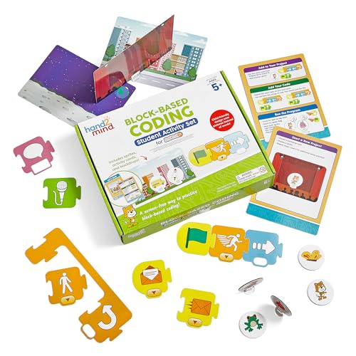 hand2mind Blockbasiertes Codierungs-Aktivitätsset für ScratchJr von hand2mind