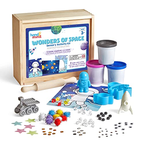 Learning Resources Sensorik-Aktivitätsset „Die Wunder des Weltraums“, Sensorik-Spielzeug für Spielsachen zum Training des feinmotorischen Geschicks, Weltraum Spielzeug, Montessori Spielzeug, ab 3+ von Learning Resources