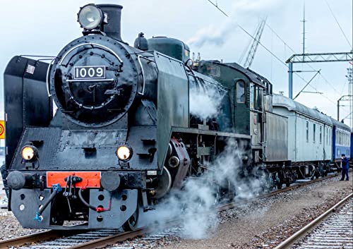 HANSEPUZZLE 109832 - Eisenbahn Puzzle 130 Teile | Fortbewegung Puzzle mit hochwertiger Puzzle Aufbewahrung: Kartonbox und wiederverschließbarem Beutel | Puzzle-Maße: 28,7 x 20 cm HANSEPUZZLE 109832 - Eisenbahn Puzzle 130 Teile | Fortbewegung Puzzle mit hochwertiger Puzzle Aufbewahrung: Kartonbox und wiederverschließbarem Beutel | Puzzle-Maße: 28,7 x 20 cm von hansepuzzle