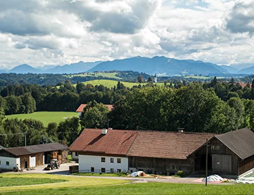 HANSEPUZZLE 21934 - Bauernhof Puzzle 1000 Teile | Natur Puzzle mit hochwertiger Puzzle Aufbewahrung: Kartonbox und Wieder verschließbarem Beutel | Puzzle-Maße: 60 x 46 cm von hansepuzzle