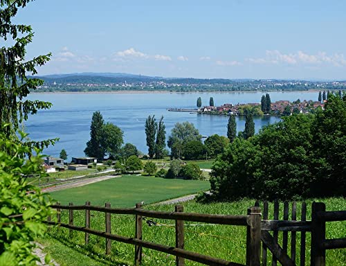 hansepuzzle 23493 - Bodensee Puzzle 1000 Teile | Natur Puzzle mit hochwertiger Puzzle Aufbewahrung: Kartonbox und Wieder verschließbarem Beutel | Puzzle-Maße: 60 x 46 cm von hansepuzzle