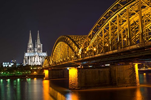 HANSEPUZZLE 53587 - Kölner Dom Puzzle 2000 Teile | Religion Puzzle mit hochwertiger Puzzle Aufbewahrung: Kartonbox und Wieder verschließbarem Beutel | Puzzle-Maße: 90 x 60 cm von hansepuzzle