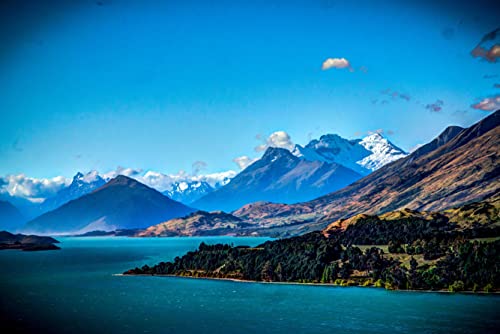 Hansepuzzle 23883 - Neuseeland 2000 Teile | Natur Puzzle Mit Hochwertiger Aufbewahrung: Kartonbox Und Wieder Verschließbarem Beutel | Maße: 90 x 60 cm von hansepuzzle