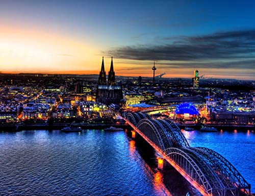 hansepuzzle 27957 - Köln Puzzle 1000 Teile | Orte Puzzle mit hochwertiger Puzzle Aufbewahrung: Kartonbox und Wieder verschließbarem Beutel | Puzzle-Maße: 60 x 46 cm hansepuzzle 27957 - Köln Puzzle 1000 Teile | Orte Puzzle mit hochwertiger Puzzle Aufbewahrung: Kartonbox und Wieder verschließbarem Beutel | Puzzle-Maße: 60 x 46 cm von hansepuzzle