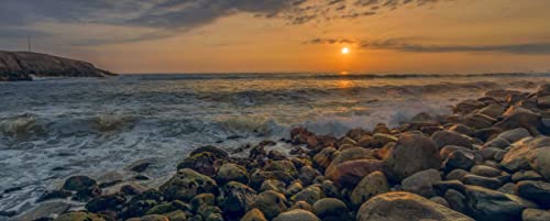 hansepuzzle 30283 - Meer Panorama-Puzzle 2000 Teile | Natur Puzzle mit hochwertiger Puzzle Aufbewahrung: Kartonbox und Wieder verschließbarem Beutel | Puzzle-Maße: 116,6 x 46,7 cm hansepuzzle 30283 - Meer Panorama-Puzzle 2000 Teile | Natur Puzzle mit hochwertiger Puzzle Aufbewahrung: Kartonbox und Wieder verschließbarem Beutel | Puzzle-Maße: 116,6 x 46,7 cm von hansepuzzle