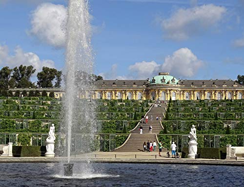HANSEPUZZLE 62403 - Potsdam Puzzle 1000 Teile | Orte Puzzle mit hochwertiger Puzzle Aufbewahrung: Kartonbox und Wieder verschließbarem Beutel | Puzzle-Maße: 60 x 46 cm von hansepuzzle