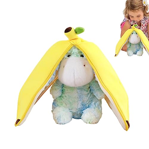 haoying Eselspielzeug für Banane | Esel Früchte zum Sammeln für Nickerchen Kissen, süße Plüschtiere zum Begleiten haoying Eselspielzeug für Banane | Esel Früchte zum Sammeln für Nickerchen Kissen, süße Plüschtiere zum Begleiten von haoying