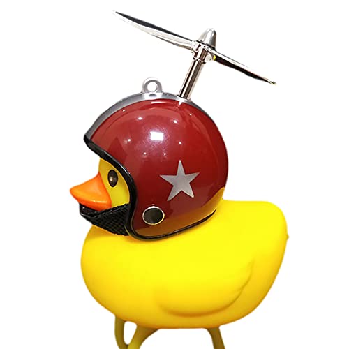 haoying Spielzeug Ente aus Gummi – Auto gelbe Ente aus Gummi, Duck Light Decor für Kinder Toddler, Sport Outdoor Duck Toys Fahrrad Zubehör haoying Spielzeug Ente aus Gummi – Auto gelbe Ente aus Gummi, Duck Light Decor für Kinder Toddler, Sport Outdoor Duck Toys Fahrrad Zubehör von haoying