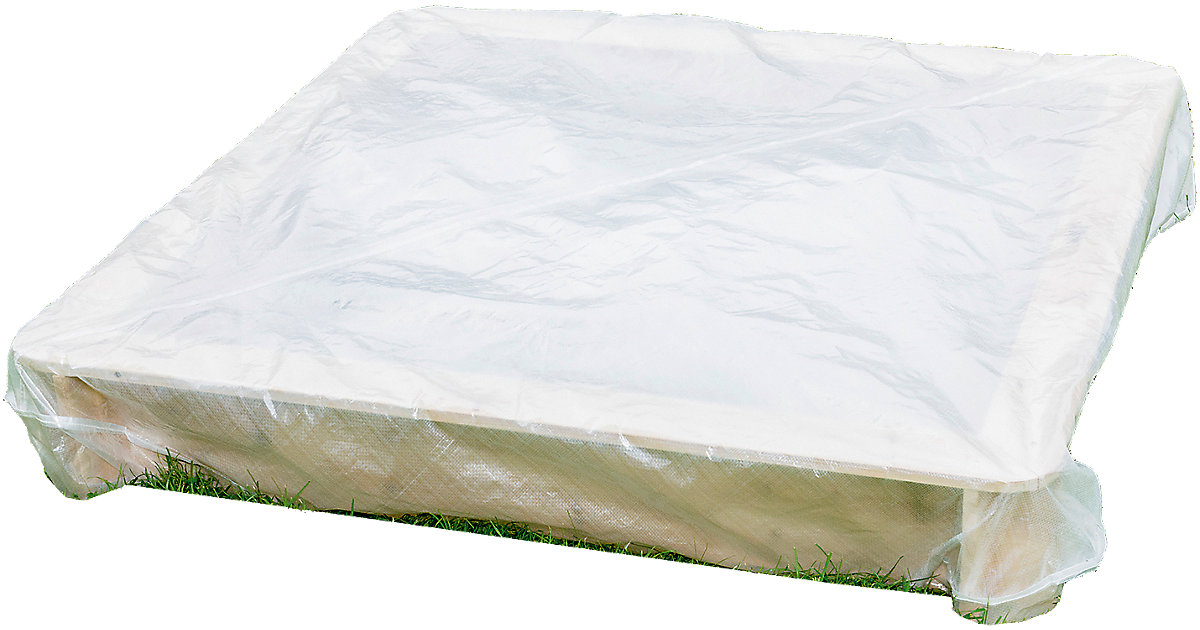 Abdeck- und Bodenplane 120 x 120 cm von happy people