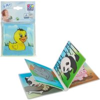 Badewannen Buch mit Quietscher mehrfarbig 13,4x2x21,2cm 8 Seiten von happy people