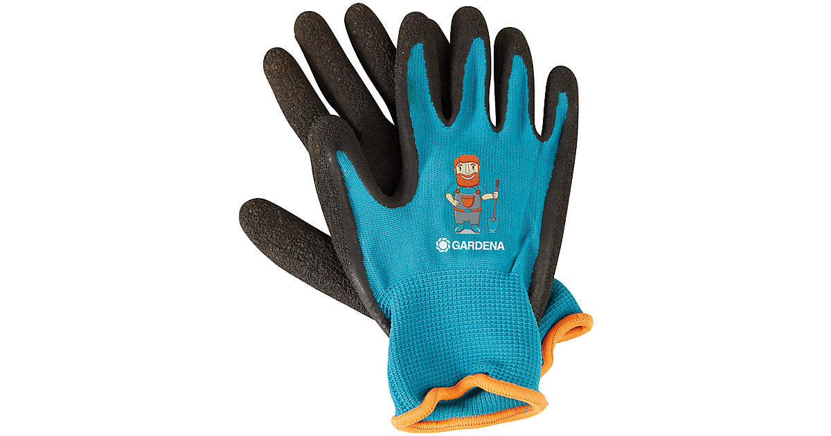 Gardena Gartenhandschuhe Gr. 3 blau/grau Gardena Gartenhandschuhe Gr. 3 blau/grau von happy people