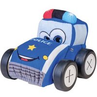 HAPPY PEOPLE 30161 RC Polizei-Plüsch Auto, 2,4 GHz, 21 cm von happy people