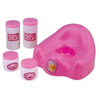 HAPPY PEOPLE 50374 Puppen-Nachttopf mit Zubehör von happy people