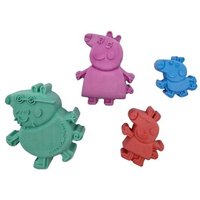 HAPPY PEOPLE 63382 Peppa Pig Straßenkreide, 4 Stück von happy people