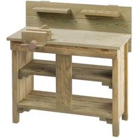 HAPPY PEOPLE 75271 Werkbank für Kinder aus Holz von happy people