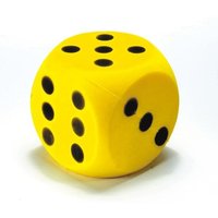 Happy People 74033 - Soft Würfel aus Schaumstoff, 15 x 15 cm von happy people