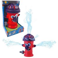 Hydrant Sprinkler rot/blau/schwarz 20x14cm von happy people
