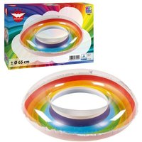 Schwimmring Rainbow mehrfarbig Ø70cm von happy people