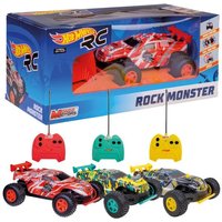 Hot Wheels RC Rock Monster rot/gelb/grün 17x14x34cm 3fach sortiert von happy people