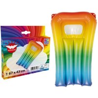 Kindermatratze Rainbow mit Sichtfenster mehrfarbig 67x43cm Kindermatratze Rainbow mit Sichtfenster mehrfarbig 67x43cm von happy people