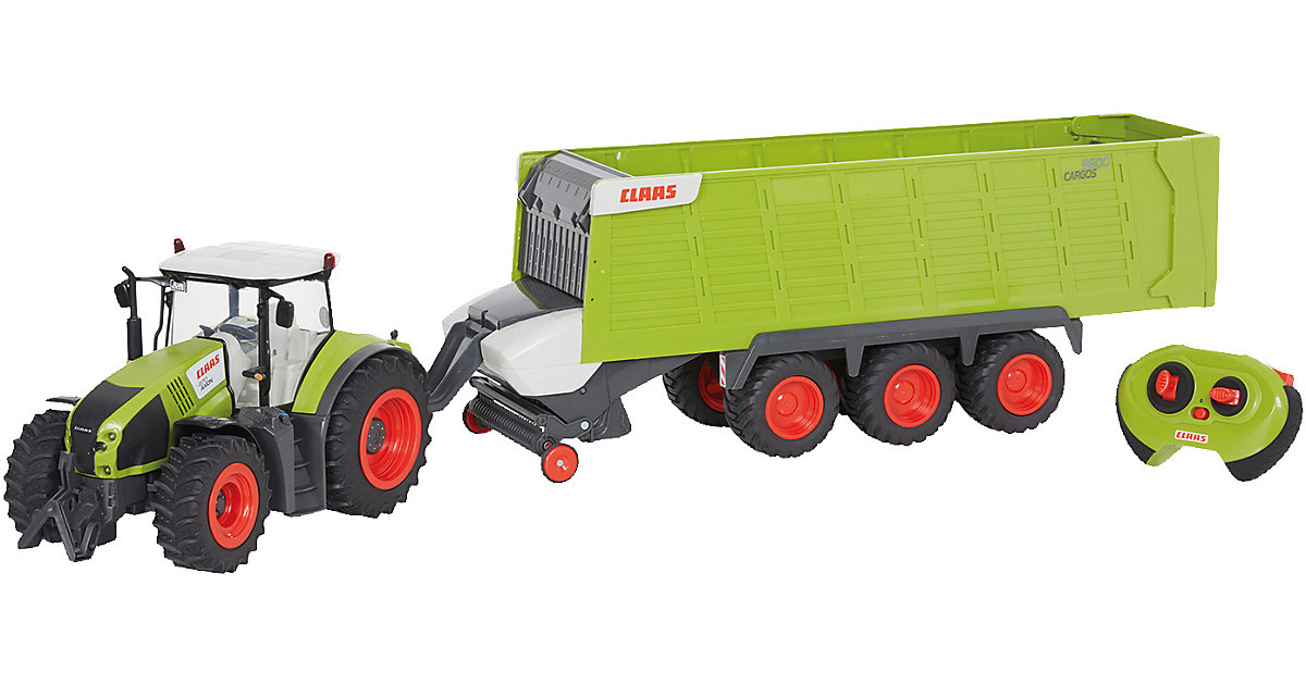 RC Traktor Axion 870 & Cargos 9600 Maßstab 1:16 grün RC Traktor Axion 870 & Cargos 9600 Maßstab 1:16 grün von happy people