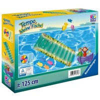 Spiel Set Kinderluftmatratze Wettschwimmen Design Ravensburger Tempo kleine Fische 125cm 7 Teile von happy people