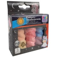 Straßenkreide Einhorn, 3 Stück Straßenkreide Einhorn, 3 Stück von happy people