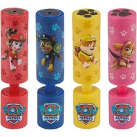 Wasserspritze PAW PATROL rot/blau/gelb/rosa 15x4cm 4fach sortiert Wasserspritze PAW PATROL rot/blau/gelb/rosa 15x4cm 4fach sortiert von happy people