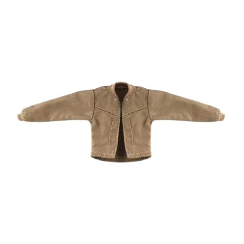 harayaa 1/12 Actionfigur Jacke für Puppenmodell, Miniatur Kleidung, Kostüm Zubehör, Khaki harayaa 1/12 Actionfigur Jacke für Puppenmodell, Miniatur Kleidung, Kostüm Zubehör, Khaki von harayaa