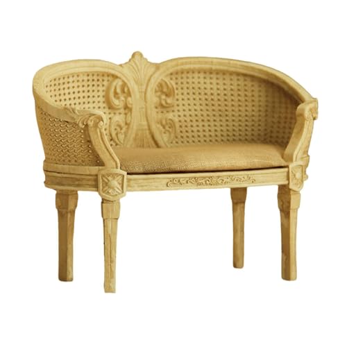 harayaa 1/12 Maßstab Sofa als Spielzeug, Möbel für Wohnräume, Doppelsofa harayaa 1/12 Maßstab Sofa als Spielzeug, Möbel für Wohnräume, Doppelsofa von harayaa
