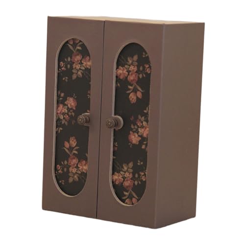 harayaa 1/12 Puppenhaus-Kleiderschrank, Puppenhaus-Zubehör, Lebensszene, Rollenspiel, Spielzeug, Landschaft, Puppenhaus-Möbel, Schrank für Kinder, Braun harayaa 1/12 Puppenhaus-Kleiderschrank, Puppenhaus-Zubehör, Lebensszene, Rollenspiel, Spielzeug, Landschaft, Puppenhaus-Möbel, Schrank für Kinder, Braun von harayaa