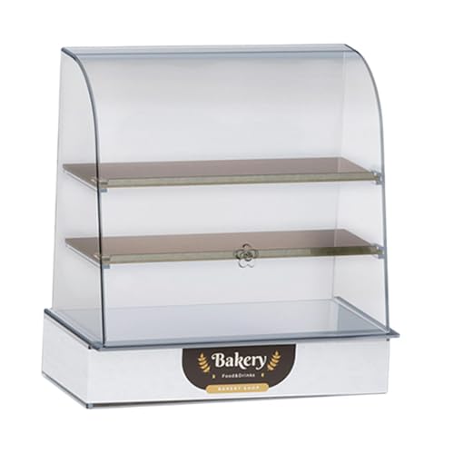 harayaa 1/12 Puppenhaus Kuchenschrank Puppenhaus Miniaturmöbel Mehrschichtige Kinder Rollenspielspielzeug für DIY Landschafts DIY Projekte, Braunes Regal von harayaa