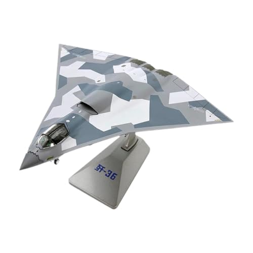 harayaa 1/144 J36 Kampfflugzeugmodell, Kampfflugzeugmodell, hochdetailliertes Flugzeugspielzeug, simuliertes Flugzeug für Regal im Café zu Hause von harayaa