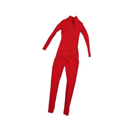 harayaa 1/6 Action Figuren Overall, Weibliche Figur, Kleidung, Stilvolle Miniatur Kostüm Puppen Outfits für 30,5 cm Große Figuren, Kinder Und Erwachsene, Rot harayaa 1/6 Action Figuren Overall, Weibliche Figur, Kleidung, Stilvolle Miniatur Kostüm Puppen Outfits für 30,5 cm Große Figuren, Kinder Und Erwachsene, Rot von harayaa