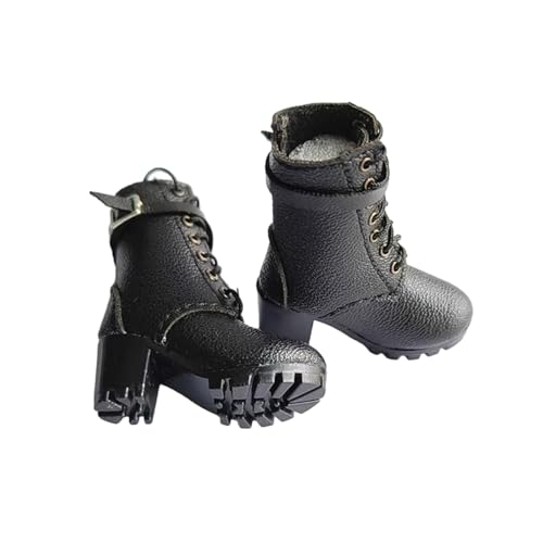 harayaa 1/6 Hochhackige Schuhe, Modische Stiefel für 12 Zoll Soldatenfiguren, Zubehör von harayaa