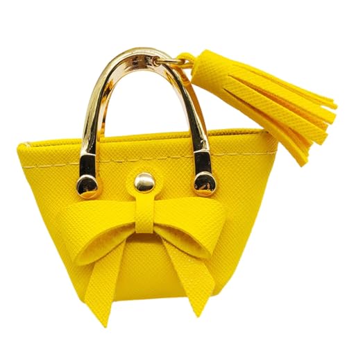 harayaa 1/6 Mini Handtasche Aus PU, Miniatur Szenendekoration, Puppen Anzieh Miniatur Einkaufstasche für 12 Zoll Actionfiguren, BJD Kleidung, Gelb harayaa 1/6 Mini Handtasche Aus PU, Miniatur Szenendekoration, Puppen Anzieh Miniatur Einkaufstasche für 12 Zoll Actionfiguren, BJD Kleidung, Gelb von harayaa