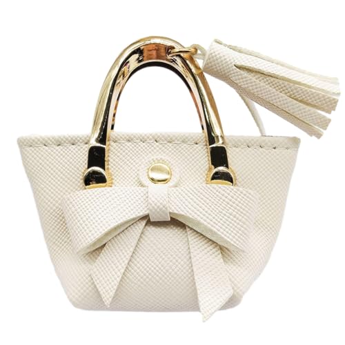 harayaa 1/6 Mini Handtasche Aus PU, Miniatur Szenendekoration, Puppen Anzieh Miniatur Einkaufstasche für 12 Zoll Actionfiguren, BJD Kleidung, Weiß harayaa 1/6 Mini Handtasche Aus PU, Miniatur Szenendekoration, Puppen Anzieh Miniatur Einkaufstasche für 12 Zoll Actionfiguren, BJD Kleidung, Weiß von harayaa
