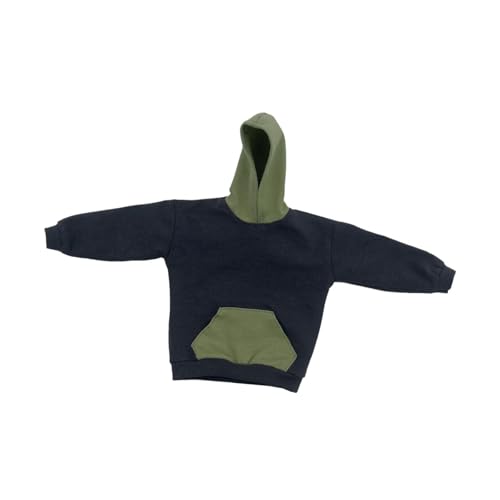 harayaa 1/6 Pullover Hoodie Outfit Kostüm Stylischer Cosplay Casual Hoodies Hoodie für Actionfiguren für 12" Männliche Figuren Verkleiden, Dunkelgrau harayaa 1/6 Pullover Hoodie Outfit Kostüm Stylischer Cosplay Casual Hoodies Hoodie für Actionfiguren für 12" Männliche Figuren Verkleiden, Dunkelgrau von harayaa