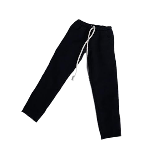 harayaa 1/6 Skala Miniaturpuppe Männliche Hosen Kleidungskostüm für 12 -Zoll -Sammelaktionszahlen Puppe, Schwarz harayaa 1/6 Skala Miniaturpuppe Männliche Hosen Kleidungskostüm für 12 -Zoll -Sammelaktionszahlen Puppe, Schwarz von harayaa