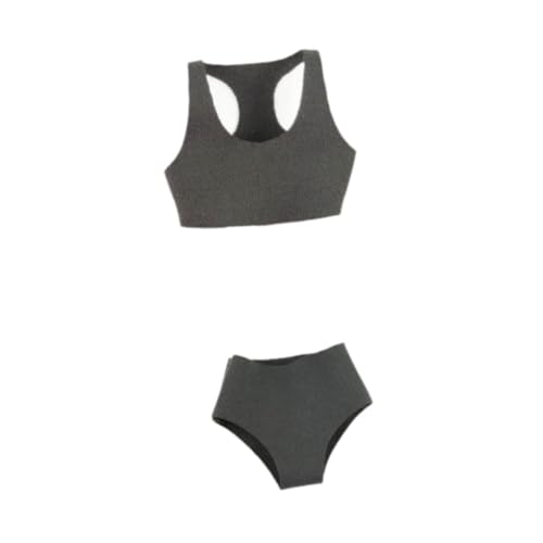 harayaa 1/6 Skala Weibchen Kleidung Badeanzug Trendy 1: 6 Dress Ccessories 12 Zoll Puppenkleidung Top und Bottom Unterwäsche Set, Grau harayaa 1/6 Skala Weibchen Kleidung Badeanzug Trendy 1: 6 Dress Ccessories 12 Zoll Puppenkleidung Top und Bottom Unterwäsche Set, Grau von harayaa