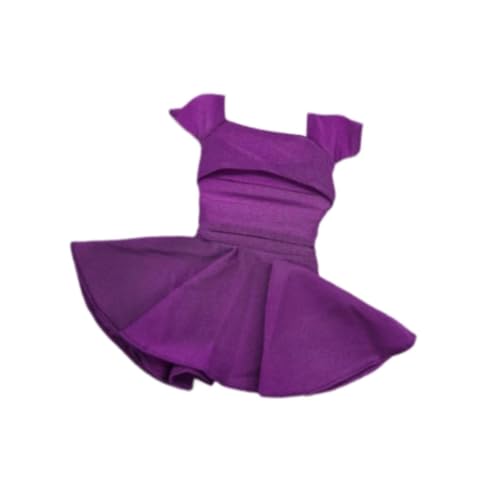 harayaa 1/6 -Skala weibliche Figur Faltenrockanzug Dress -up -Outfit für 12 -Zoll -Actionfiguren, Lila harayaa 1/6 -Skala weibliche Figur Faltenrockanzug Dress -up -Outfit für 12 -Zoll -Actionfiguren, Lila von harayaa