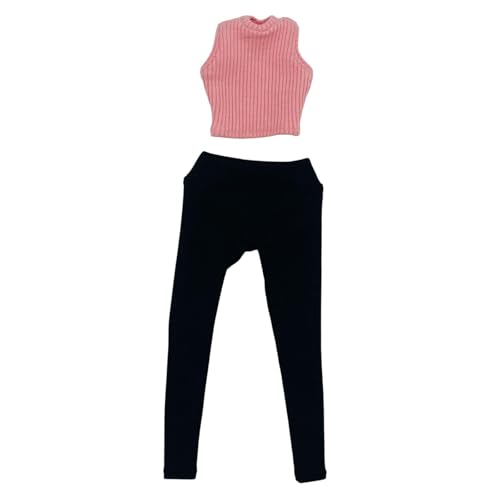 harayaa 1/6 Skalenweste mit Hosen ärmellose Top Casual Basic Tank Dress Up für 12 "weibliche Figuren, Rosa harayaa 1/6 Skalenweste mit Hosen ärmellose Top Casual Basic Tank Dress Up für 12 "weibliche Figuren, Rosa von harayaa