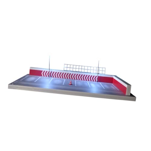 harayaa 1/64 Modellauto Anzeigemodell Desktop Ornament Dach Parkplatzmodell von harayaa
