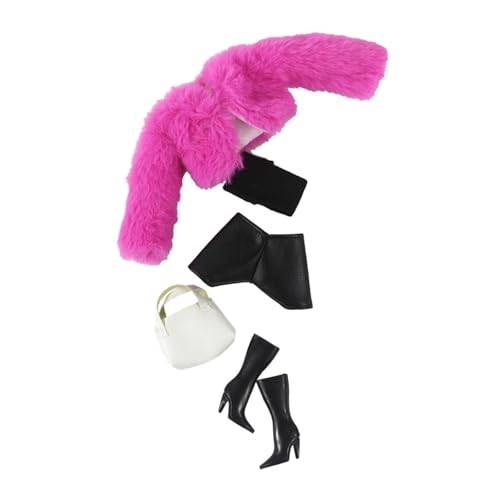 harayaa 1: 6 Scale Doll Mini Clothing Set Machen Sie Ihre Eigenen Puppenkoordinierungszubehör Modepackkostüm für BJD, Rose Rot harayaa 1: 6 Scale Doll Mini Clothing Set Machen Sie Ihre Eigenen Puppenkoordinierungszubehör Modepackkostüm für BJD, Rose Rot von harayaa